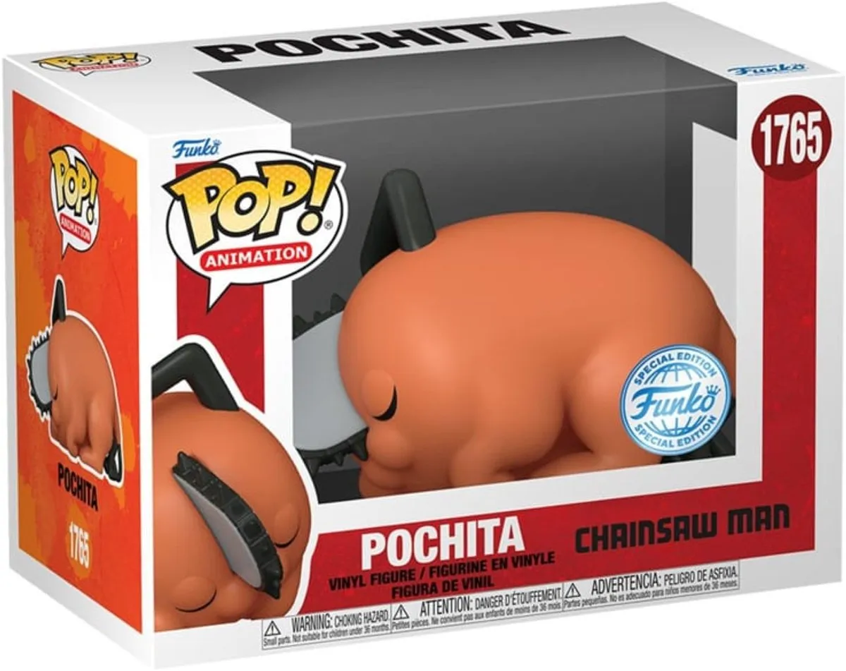 Funko POP! Sleeping Pochita Chainsaw Man 1765 - Multicolor