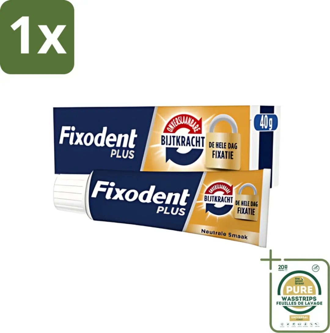 Fixodent Plus Kleefpasta 40g
