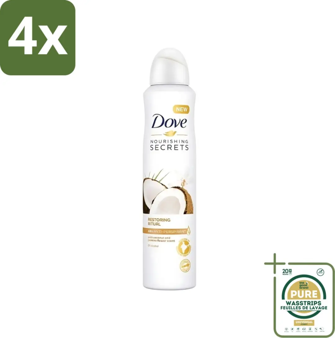 Dove Anti-Transpirant Spray Coconut & Jasmine Flower 1000ml