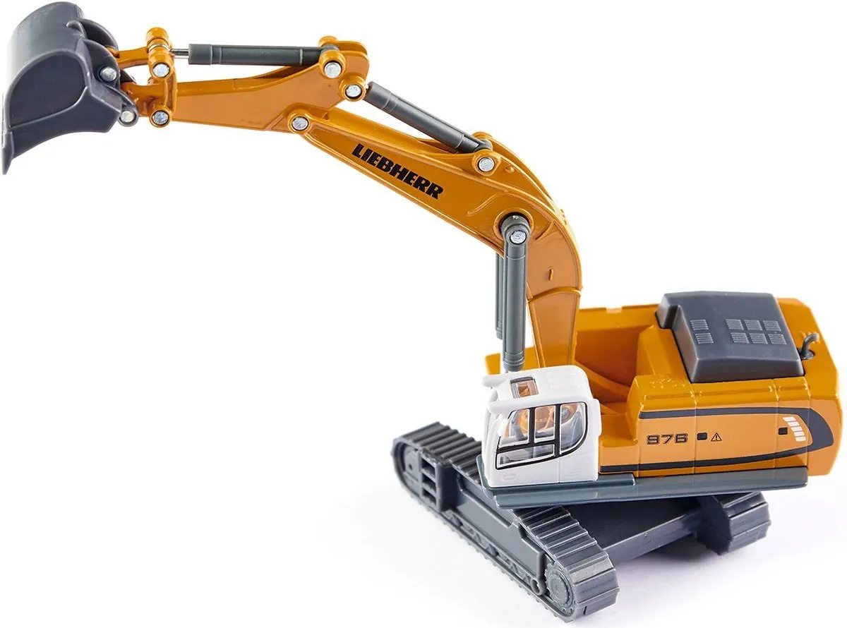 SIKU 1874 Liebherr Hydraulische Graafmachine 1:87 - Geel