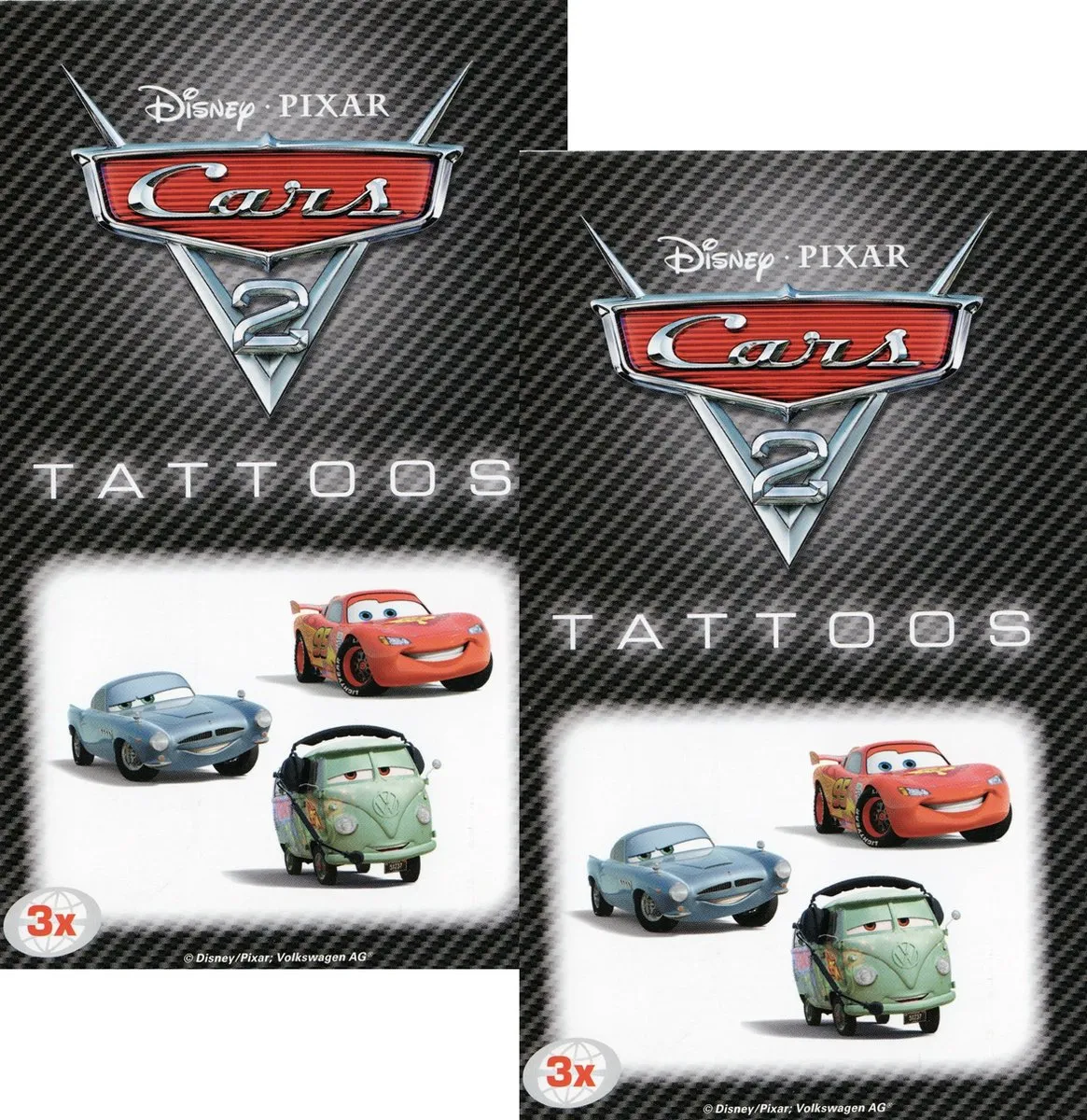 Disney Cars Tattoo