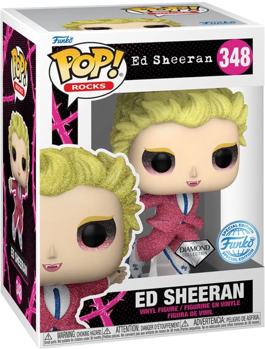 Funko Pop! Ed Sheeran Diamond Special Edition #348