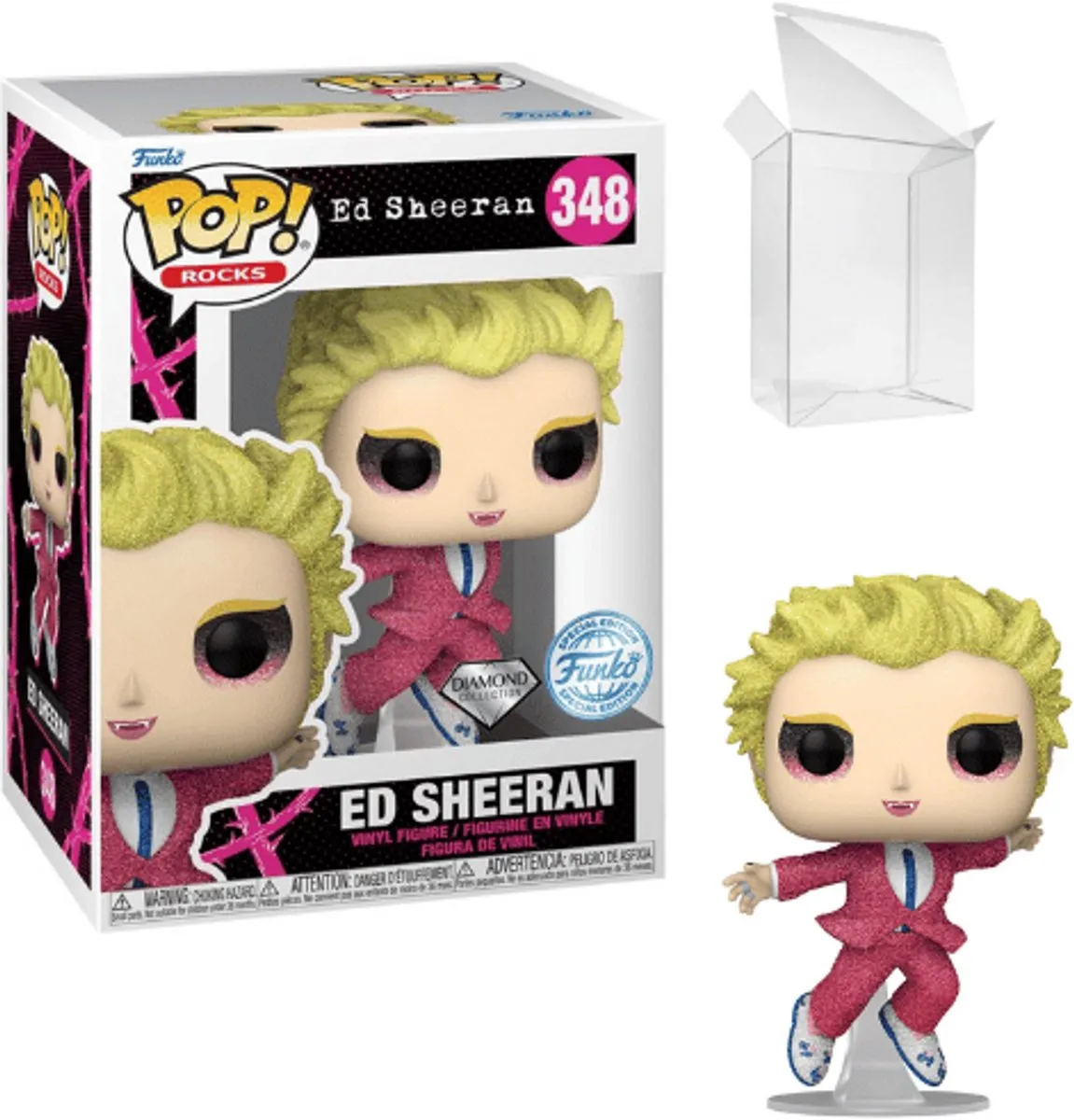 Funko Pop! Ed Sheeran Diamond Special Edition #348