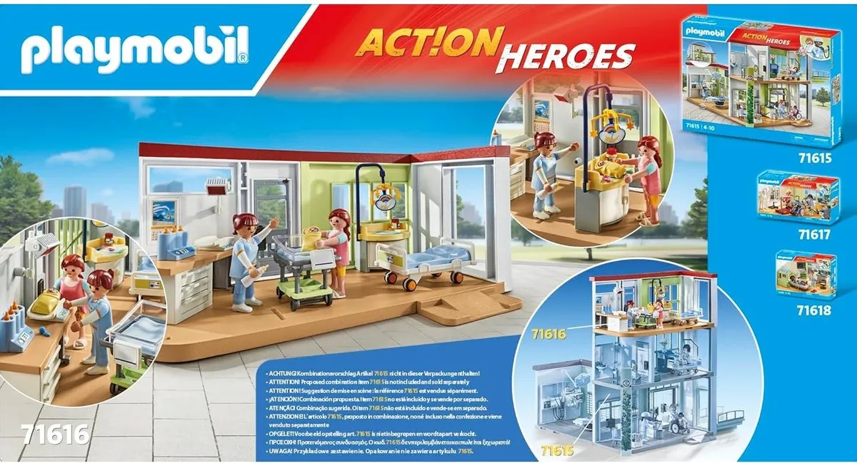Playmobil My Life Kraamafdeling 71616 - Multicolor - afbeelding 6 van 6
