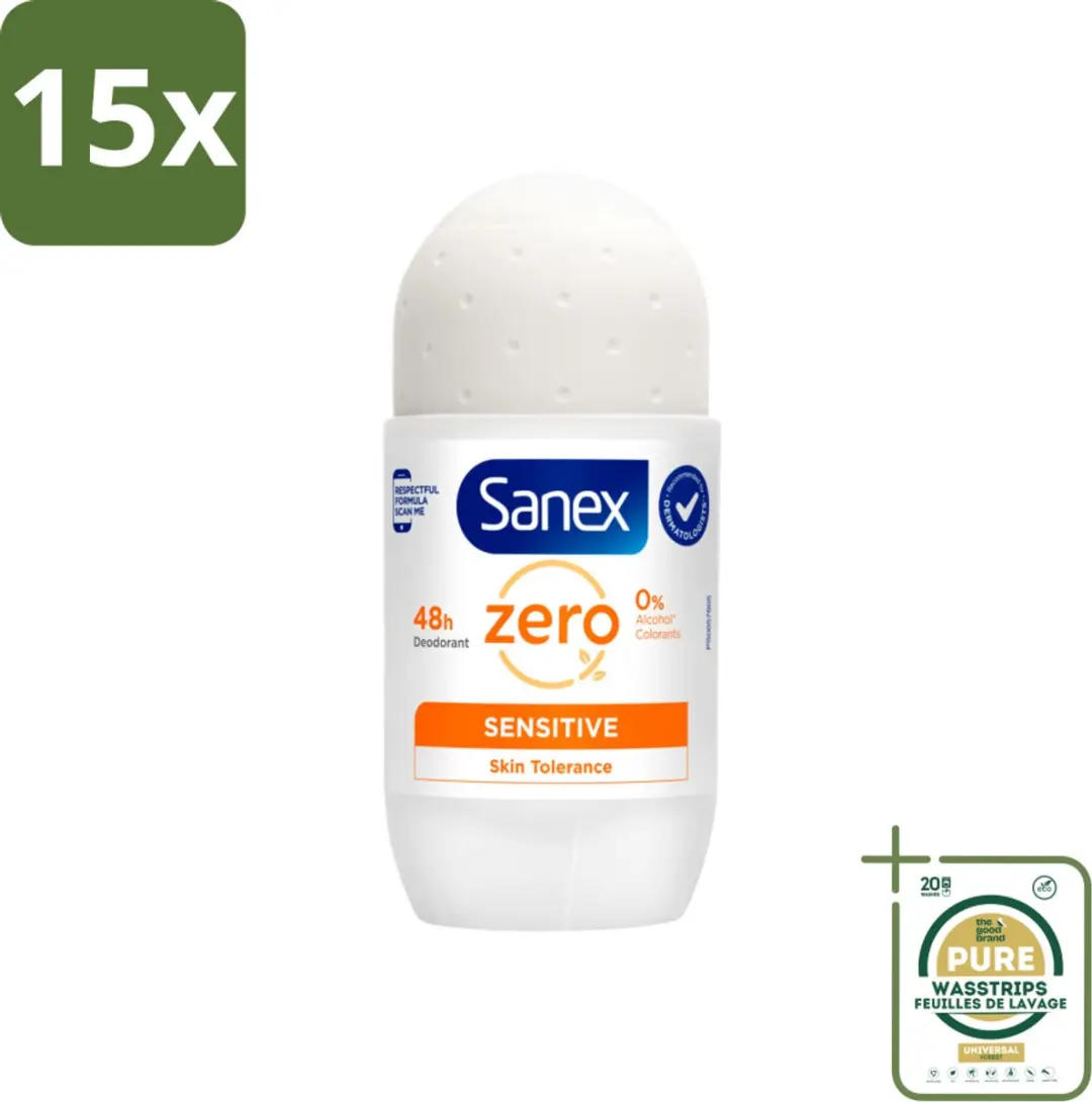 Sanex Deodorant Zero% Sensitive Roller 50ml