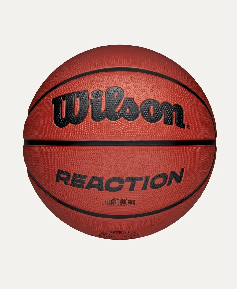 Wilson NBA Reaction Basketbal Maat 7 - Bruin