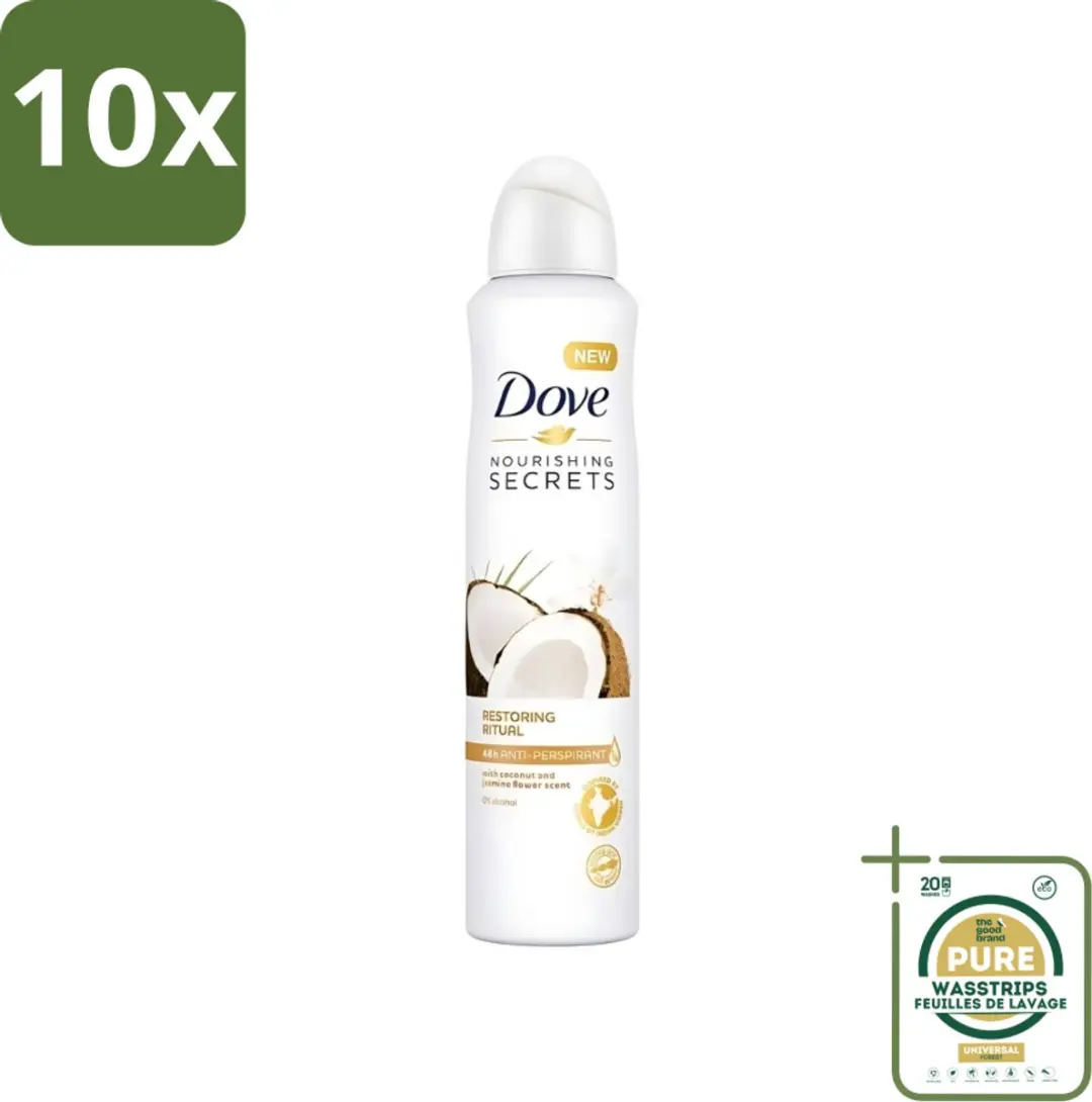Dove Anti-transpirant Spray Coconut & Jasmine Flower 250ml