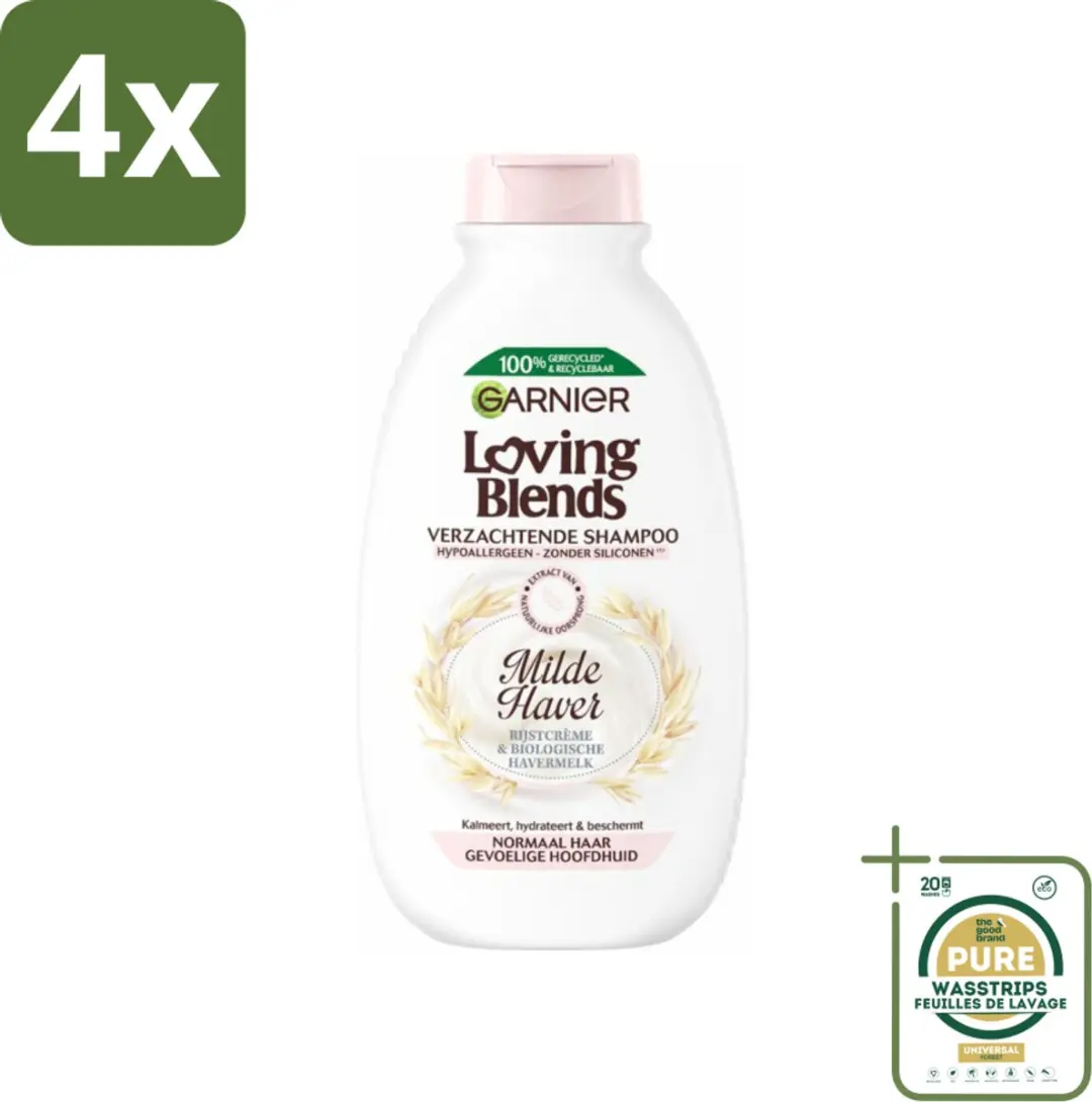 Garnier Loving Blends Milde Haver Shampoo 300ml