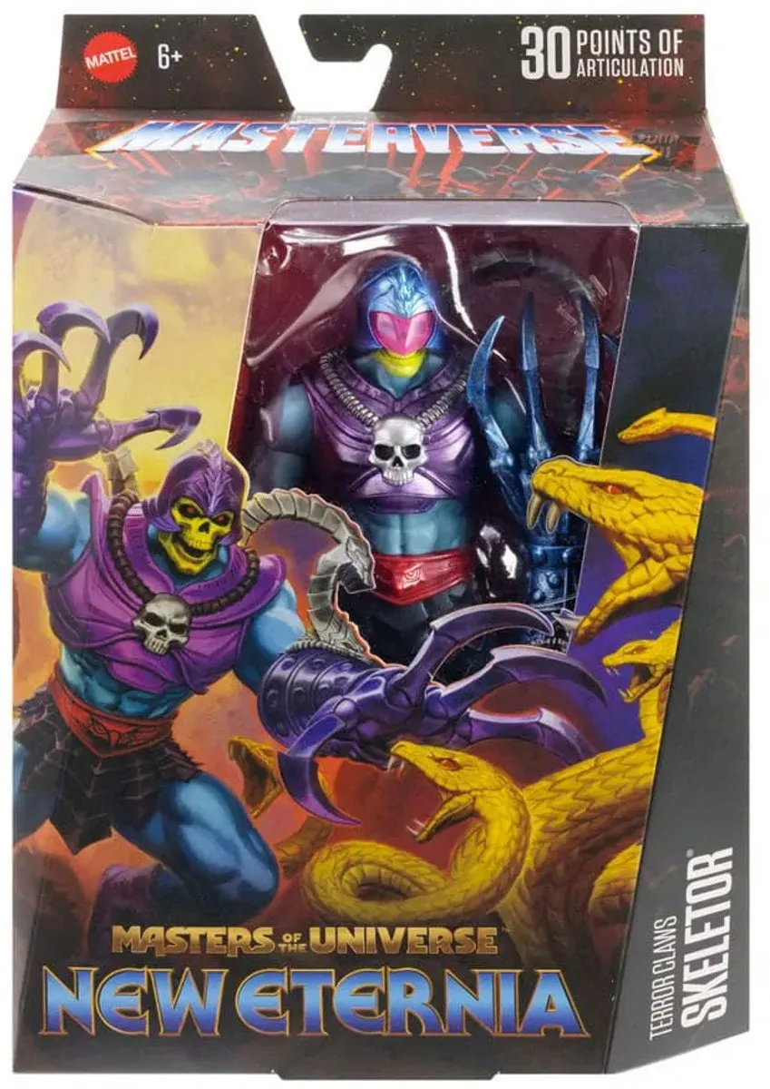 Mattel Masters of the Universe Skeletor Terror Claws Action Figuur 18cm - Multi