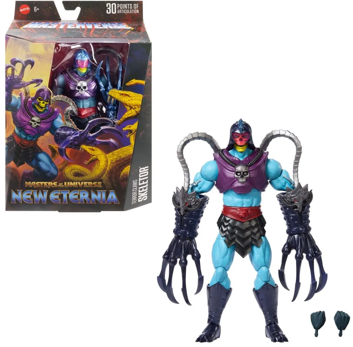 Mattel Masters of the Universe Skeletor Terror Claws Action Figuur 18cm - Multi
