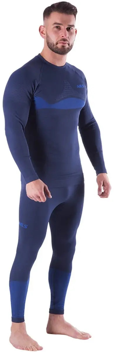 Nils Magnus Thermo Ondergoed Set Blauw