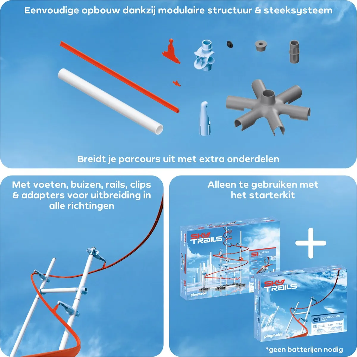 Playmobil Sky Trails 71975 Bouwspeelgoed - Multi