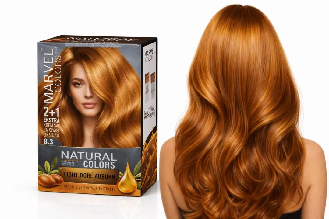 Marvel Natural Colors 8.3 Light Dore Auburn Haarverf - 5 Stuks