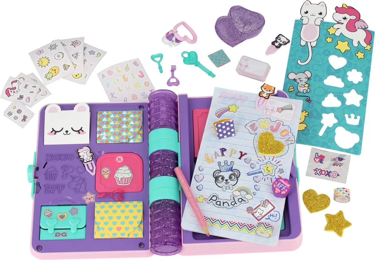 Jumbo FunLockets Secret Journal - Dagboek voor meisjes 6+