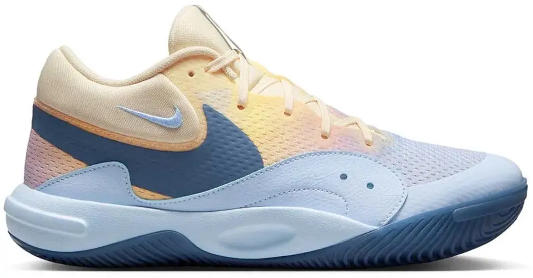 Nike Hyperquick Se Basketbalschoenen HF3240-102 - 37.5 - Coconut Milk/Diffused Blue