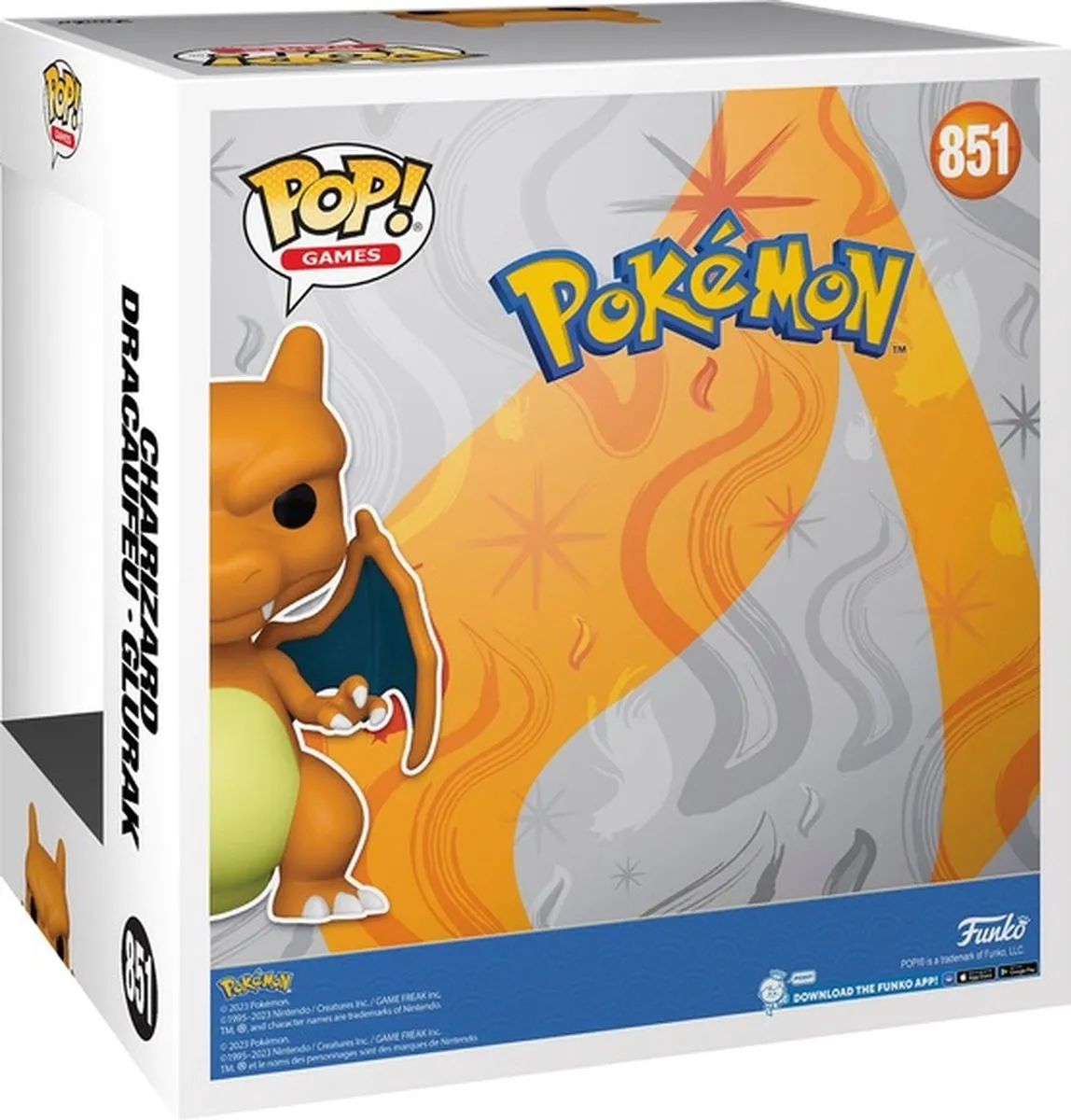 Funko Pop Games Jumbo Pokémon Charizard #980 - 25cm - afbeelding 6 van 6