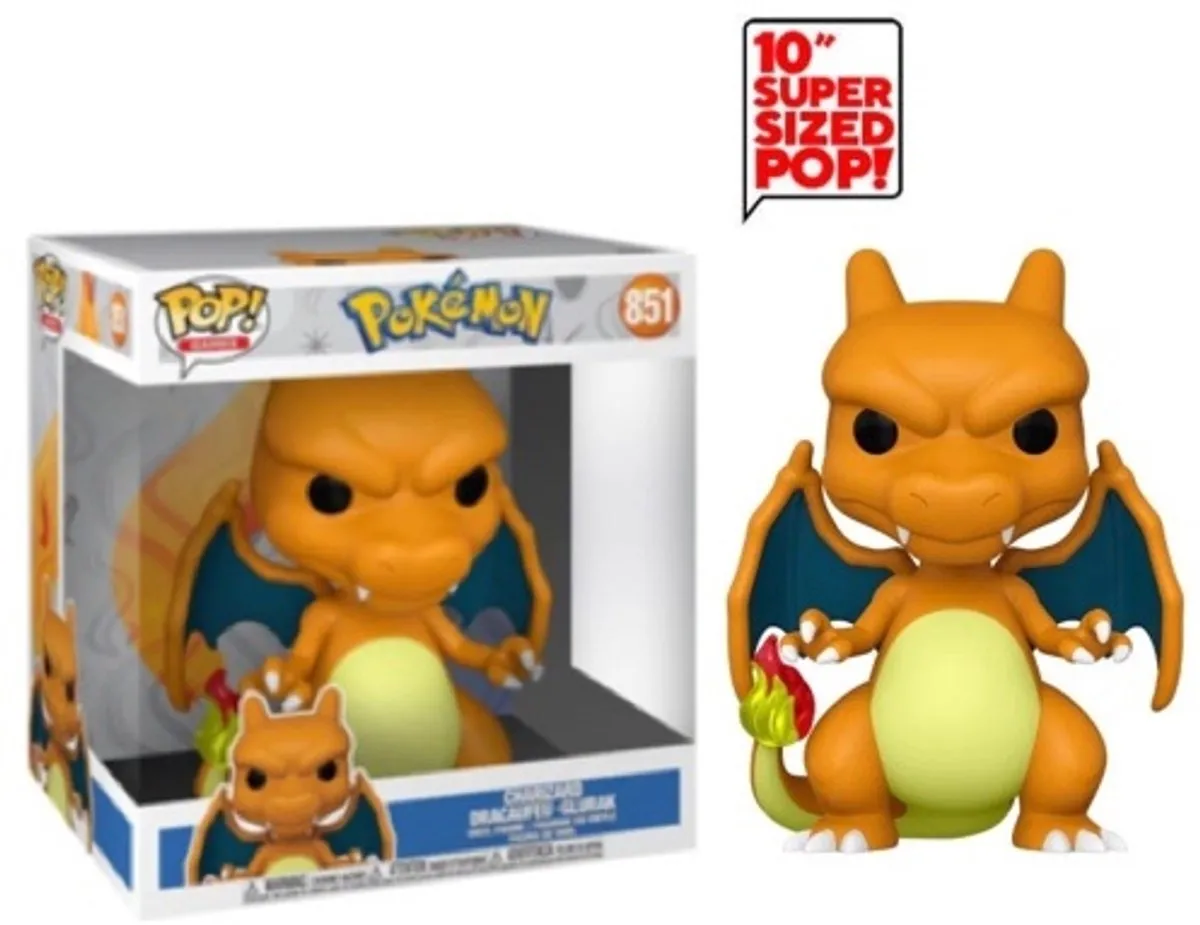 Funko Pop Games Jumbo Pokémon Charizard #980 - 25cm