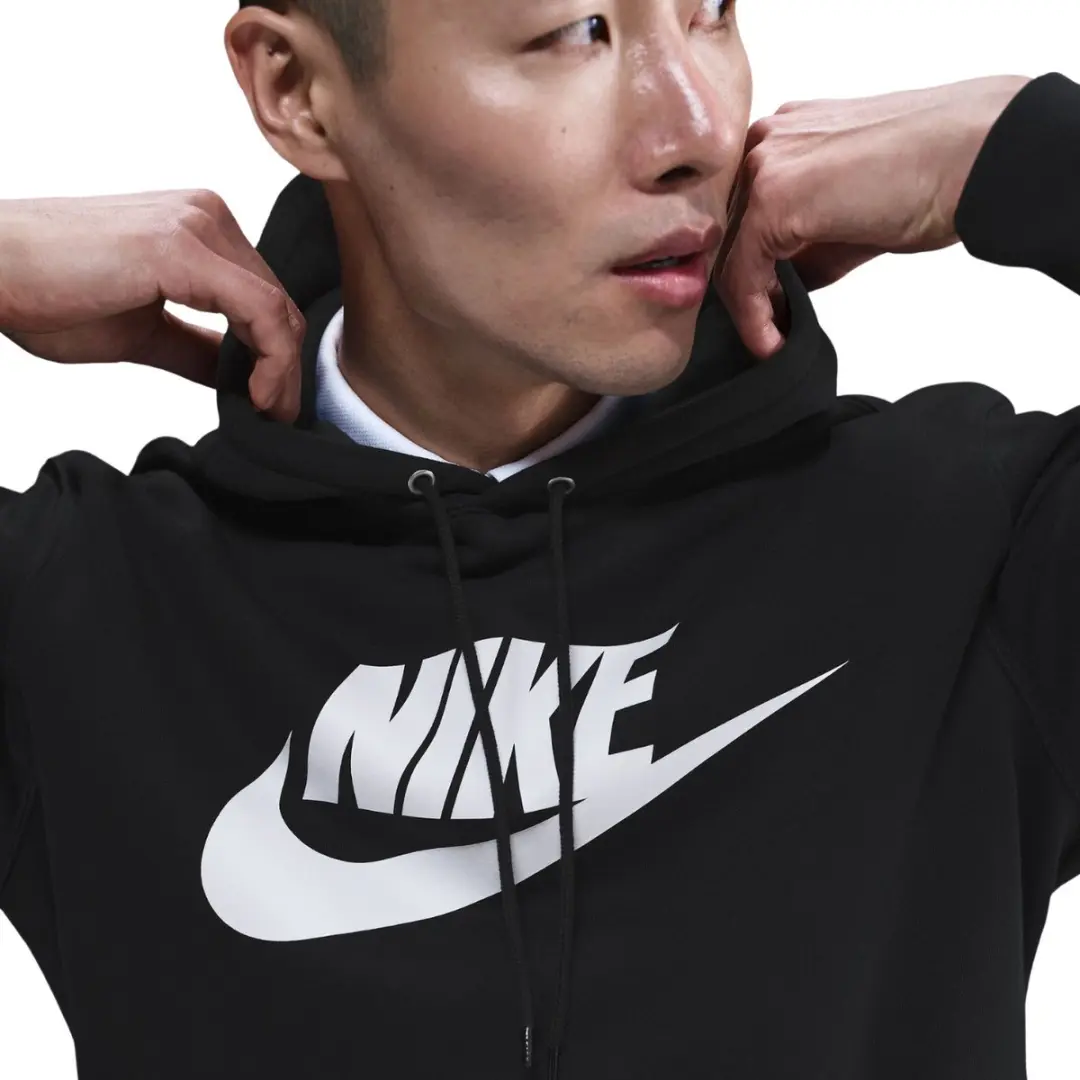 Nike Club BB PO Hoodie Heren - M - Zwart