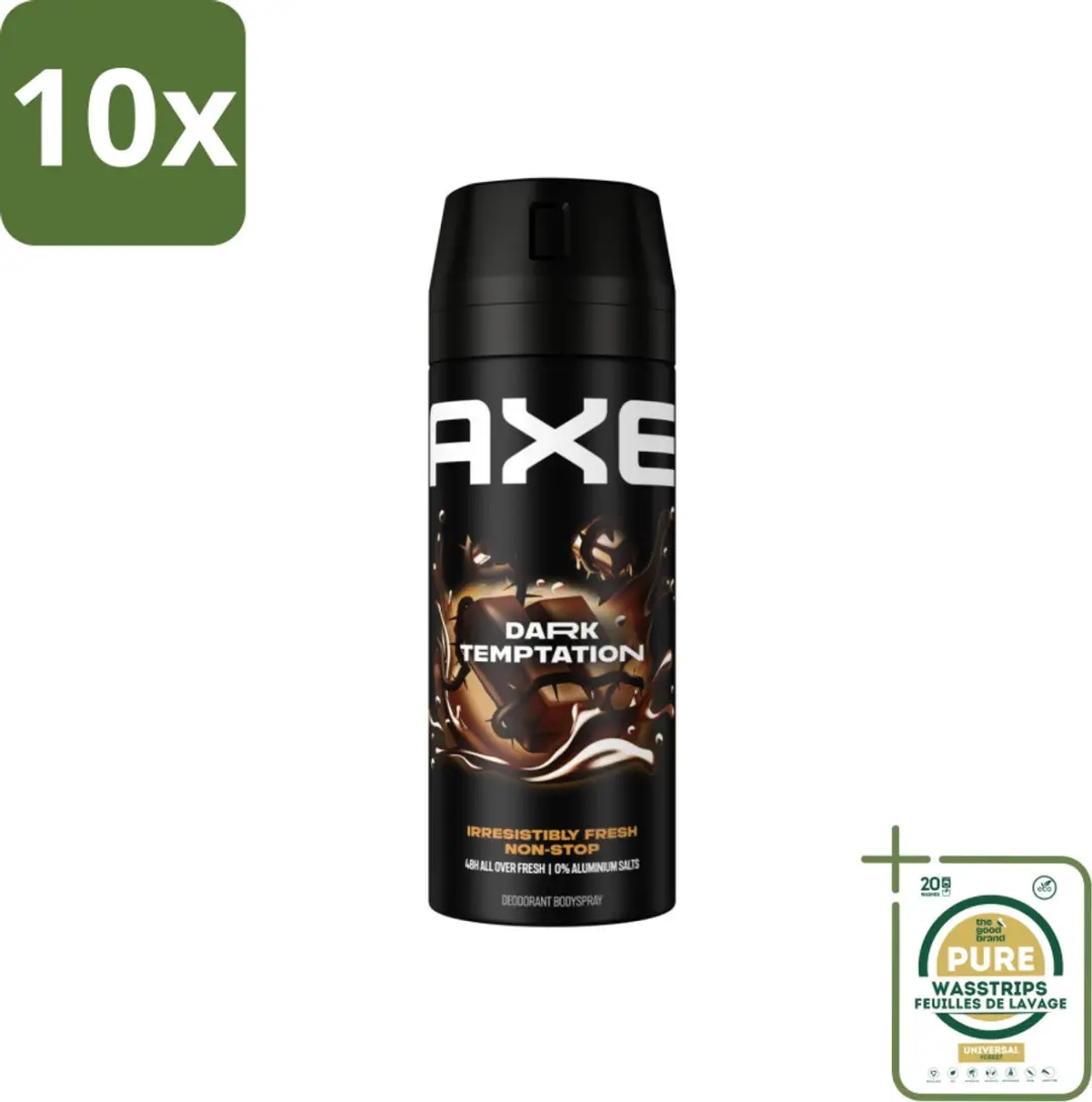 10 x Axe Deodorant Bodyspray Dark Temptation 150 ml