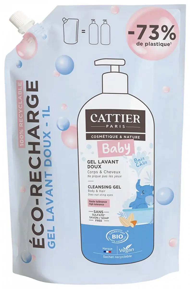 Cattier Baby Milde Wasgel Bio 1L