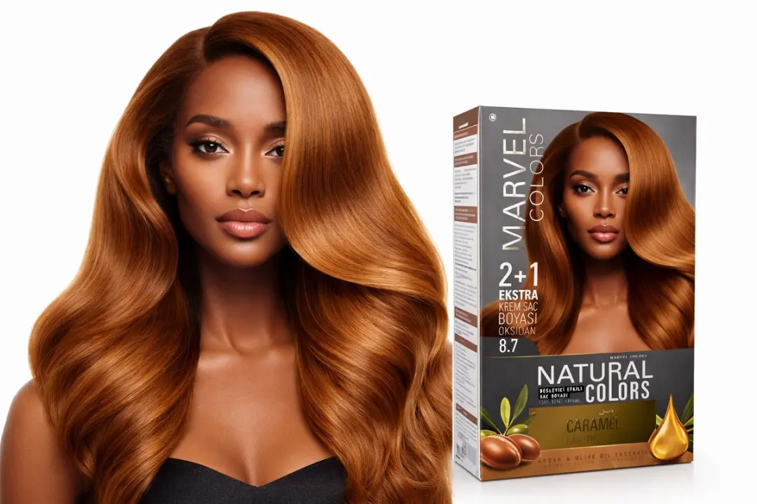 Marvel Natural Colors 8.7 Caramel Haarverf 125ml - 5 Stuks