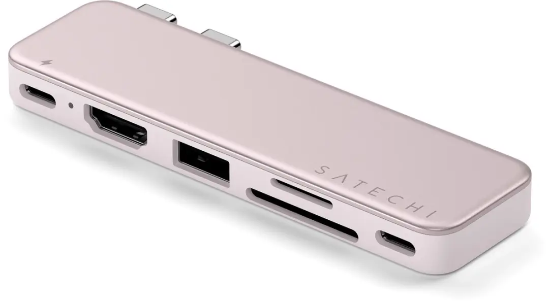 Satechi USB-C Snap Hub Neo 13 ST-HUSNP - HDMI 4K - Roze