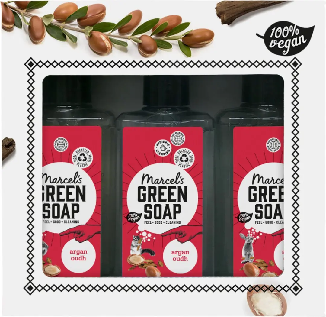 Marcel's Green Soap Geschenkset Argan & Oudh
