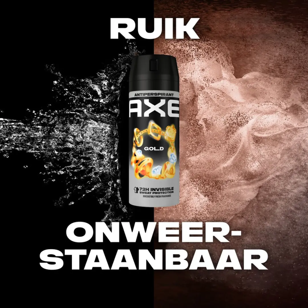 Axe Gold Deodorant Spray 150ml - 15 Stuks