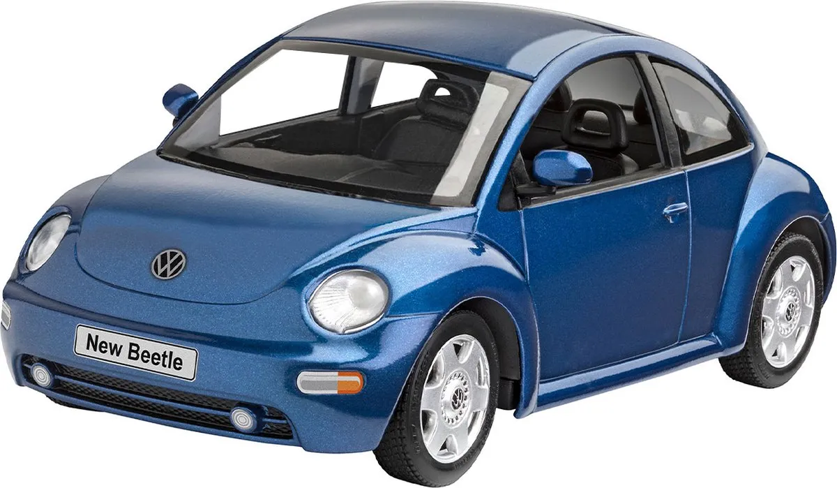 Revell 07643 Volkswagen New Beetle Modelbouwpakket - 1:24 - Multi
