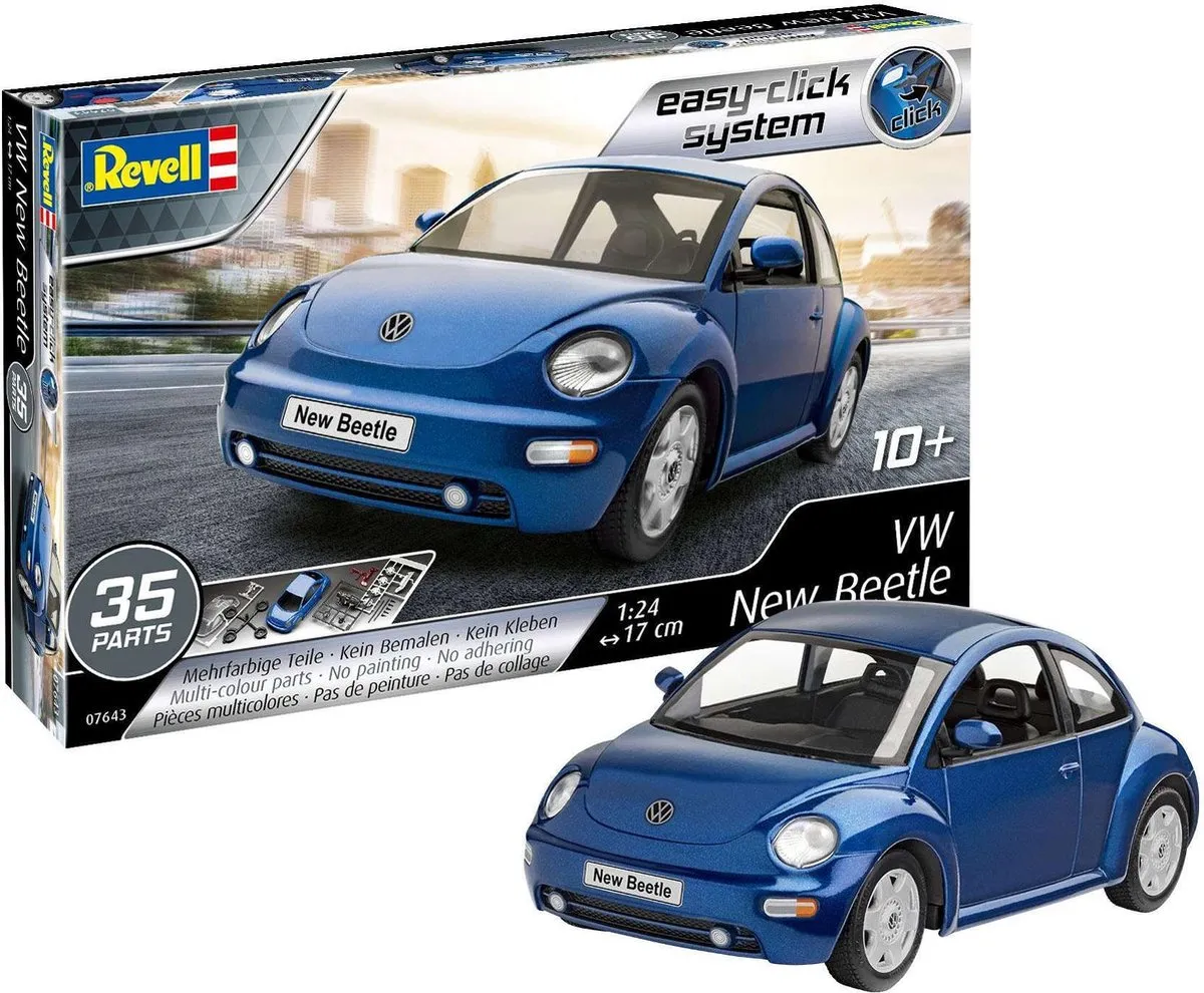 Revell 07643 Volkswagen New Beetle Modelbouwpakket