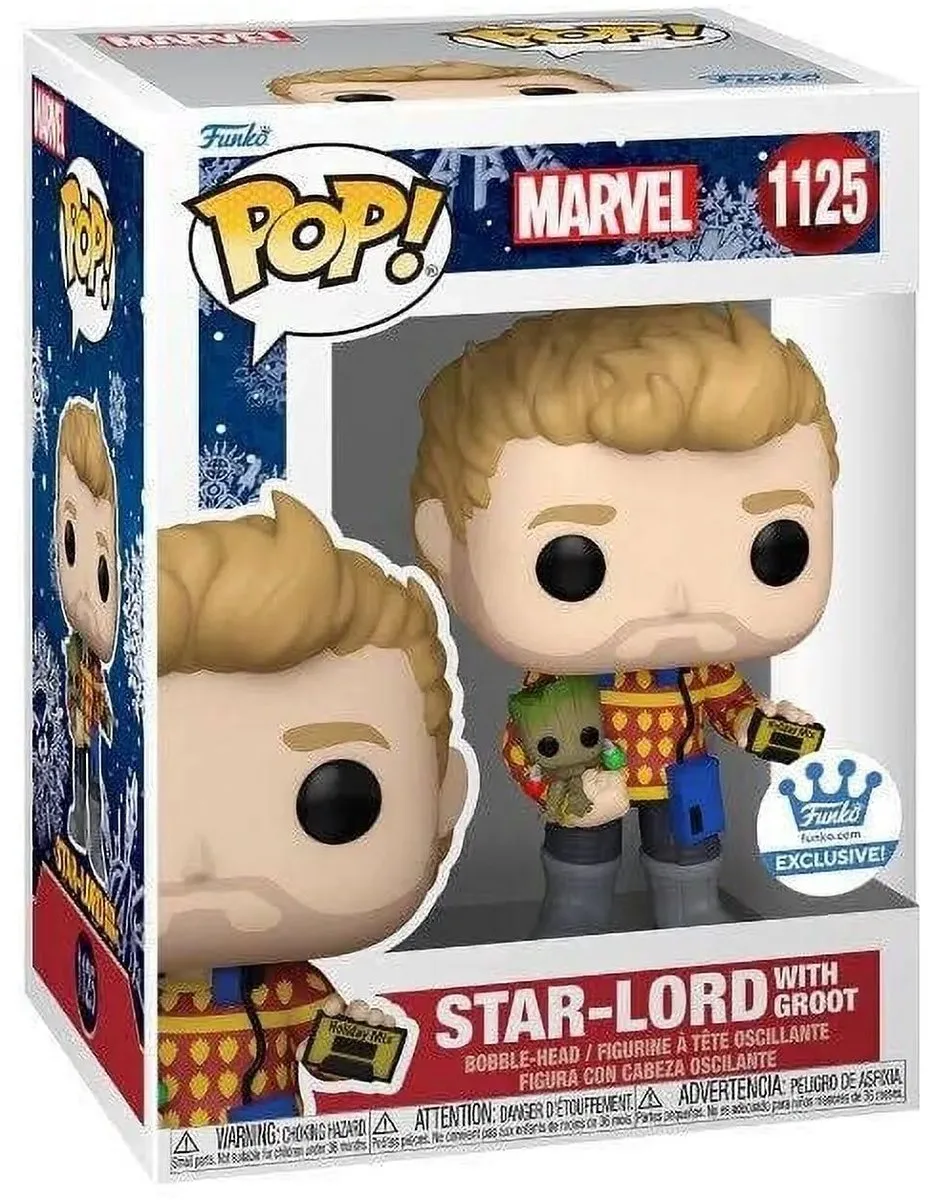 Funko Pop! Marvel Guardians of the Galaxy Star-Lord met Groot