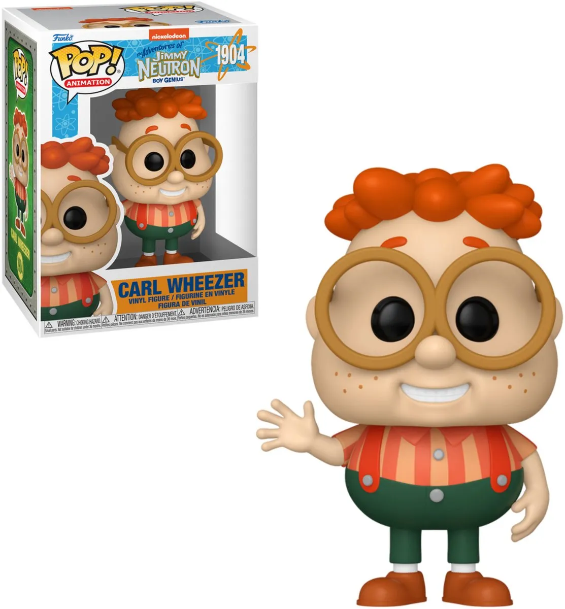 Funko Pop! Carl Wheezer #1904 - The Adventures of Jimmy Neutron