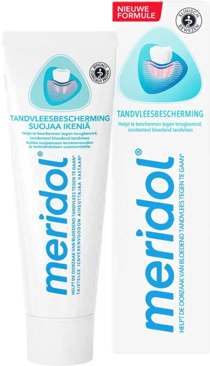 Meridol Tandpasta Tandvleesbescherming 75ml - 10 Stuks