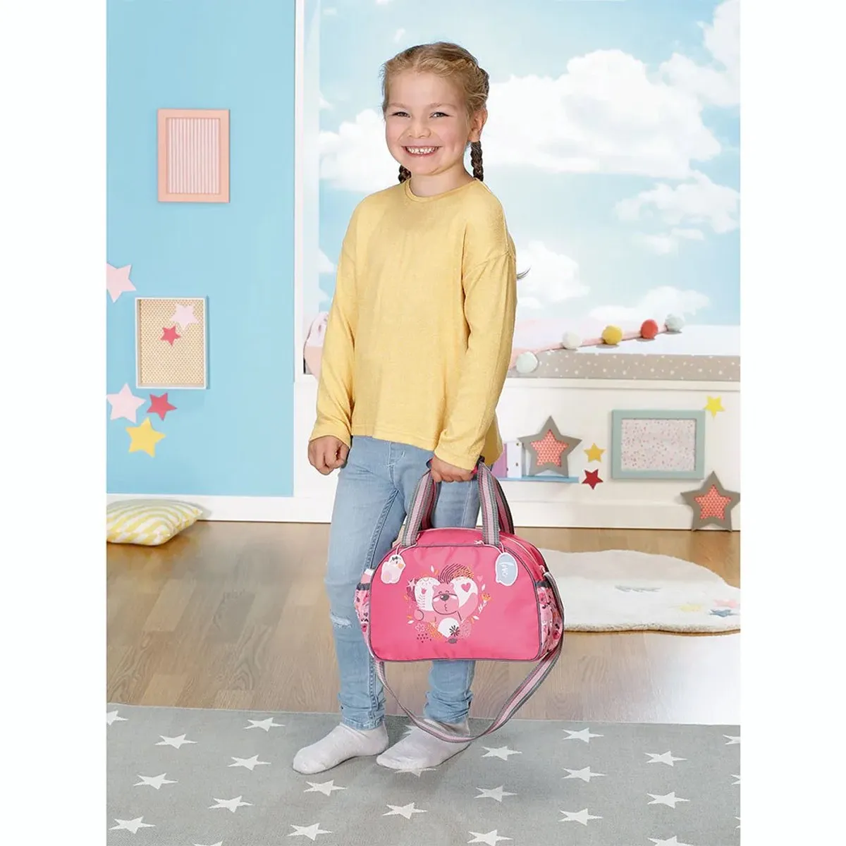 Baby Born Luiertas 832455 - Roze - 43+36cm