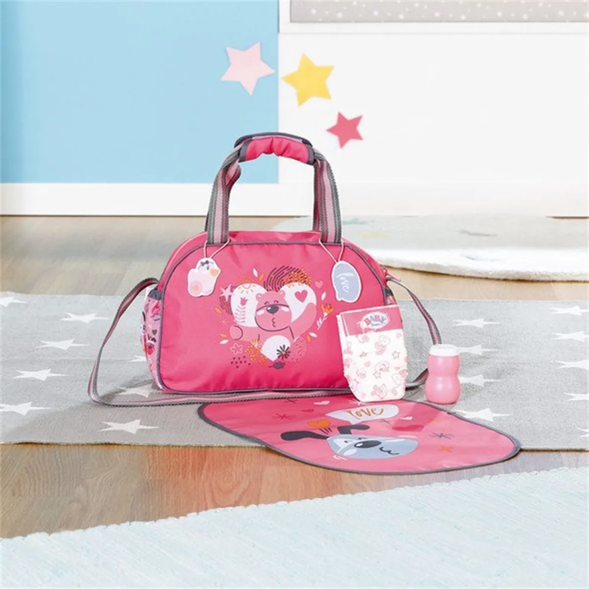 Baby Born Luiertas 832455 - Roze - 43+36cm