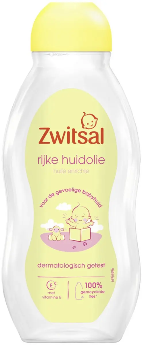 Zwitsal Rijke Huidolie Avocado 200ml - 12 Stuks