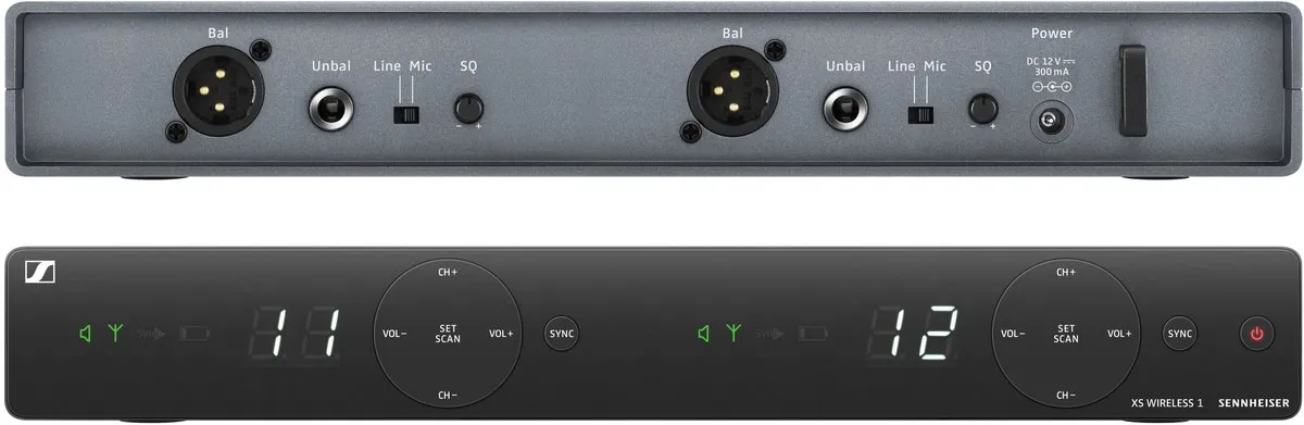 Sennheiser XSW 1-835-E Dual Vocal Set - Draadloos Microfoonsysteem