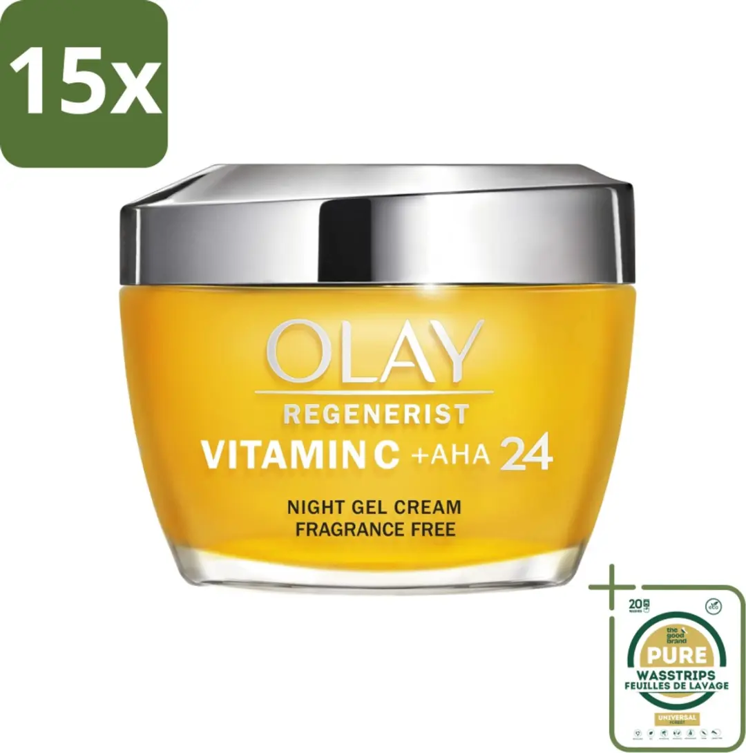 Olay Vitamine C + AHA24 Nachtcrème 50ml - 15 Stuks