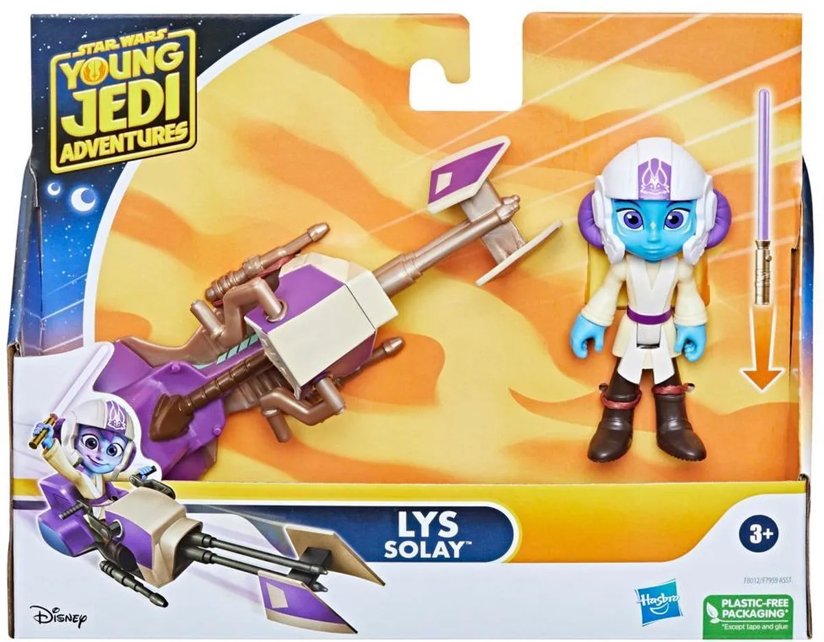 Hasbro Star Wars Lys Solay Voertuig Young Jedi Adventures F80125X0 - Meerkleurig