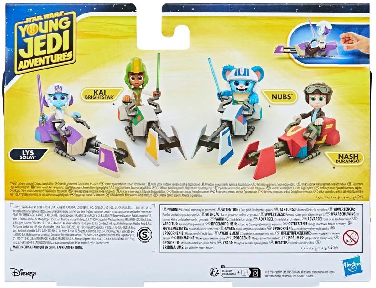 Hasbro Star Wars Lys Solay Voertuig Young Jedi Adventures F80125X0 - Meerkleurig