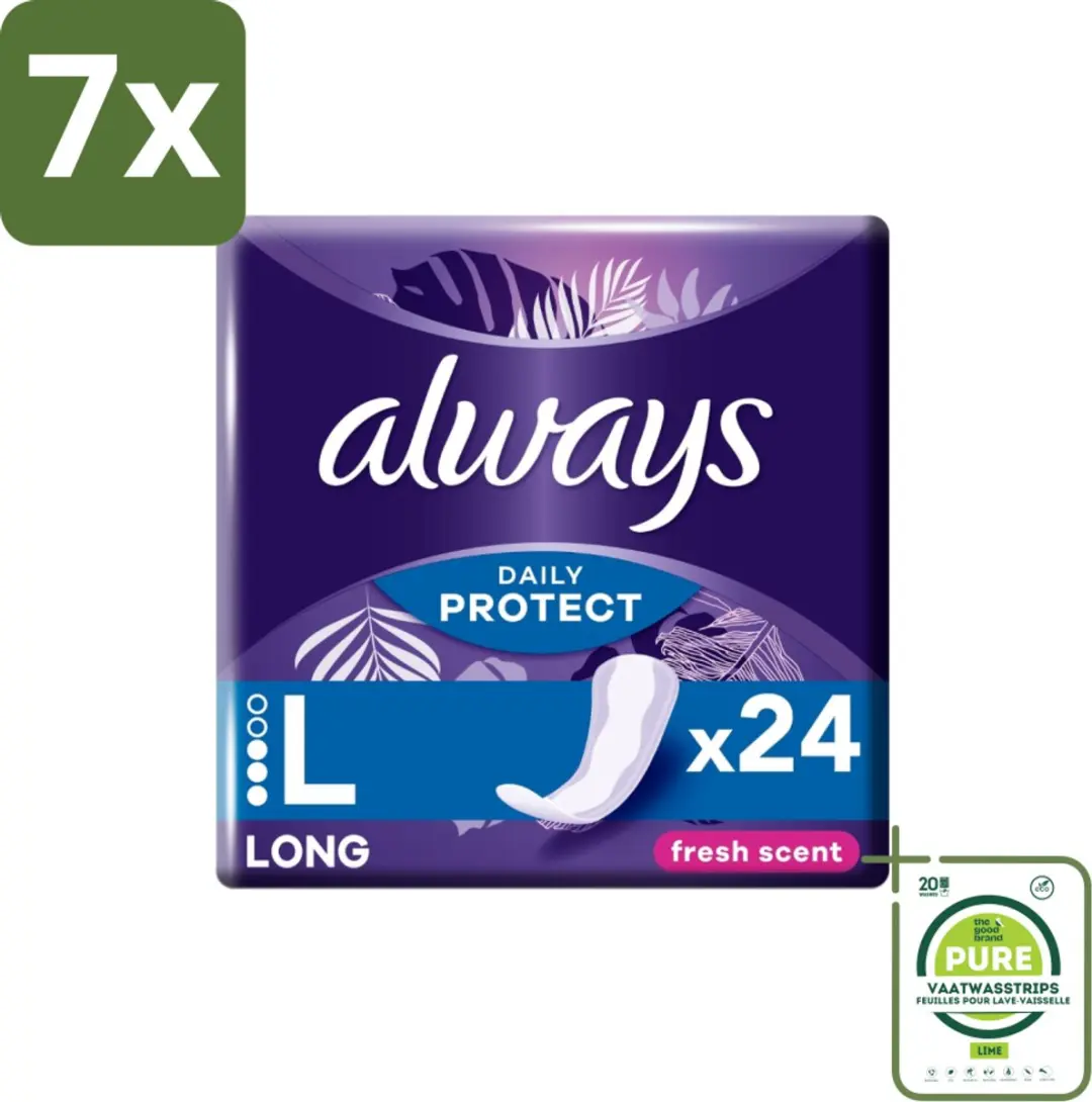 Always Long Fresh Scent Inlegkruisjes