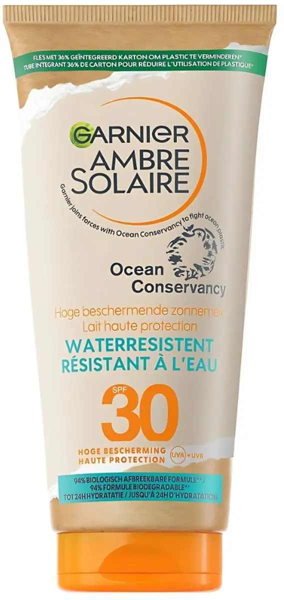 Garnier Ambre Solaire Waterresistente Zonnebrandmelk SPF 30 - 7x175ml