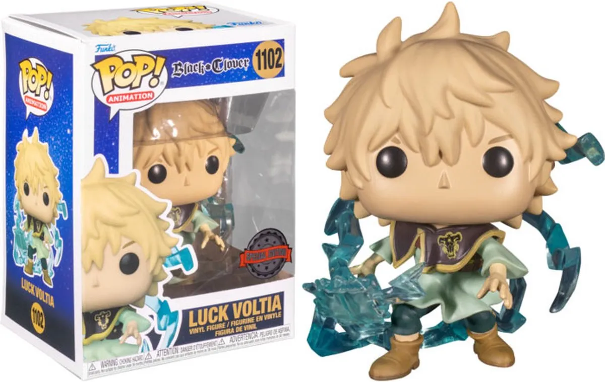 Funko Pop! Black Clover Luck Voltia