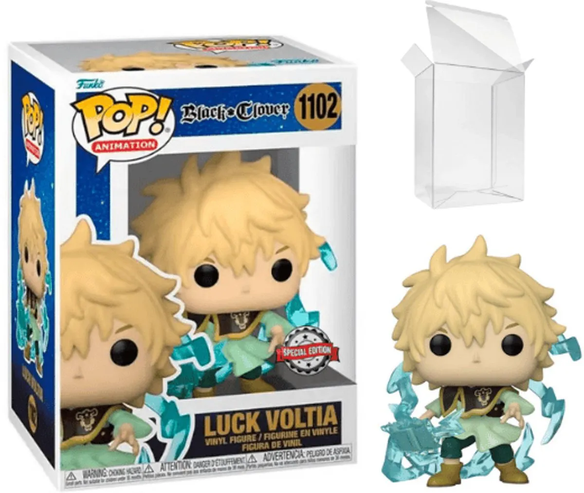 Funko Pop! Black Clover Luck Voltia - Multi