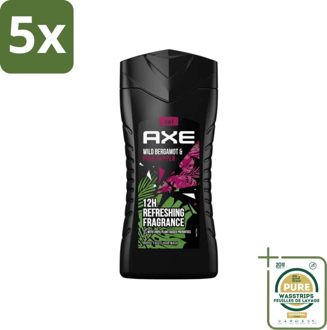 Axe Wild Bergamot & Pink Pepper Douchegel 3-in-1