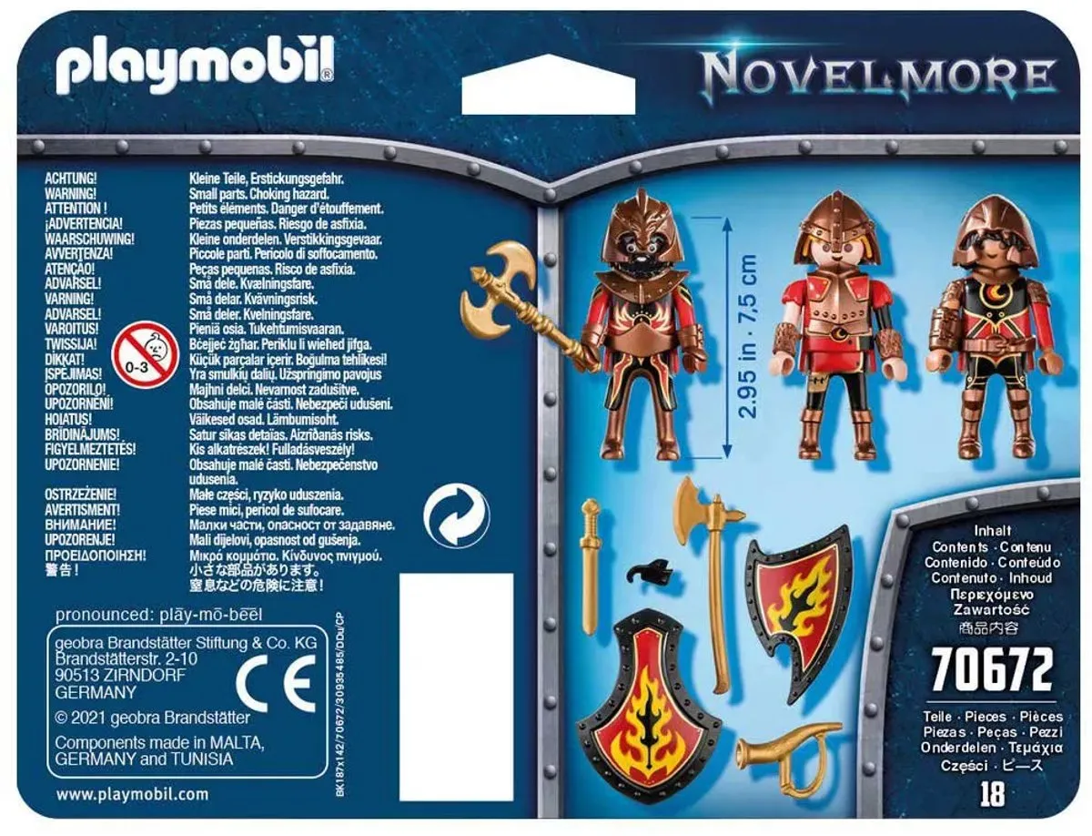 Playmobil Novelmore Burnham Raiders Set 70672 - Multicolor - afbeelding 2 van 6