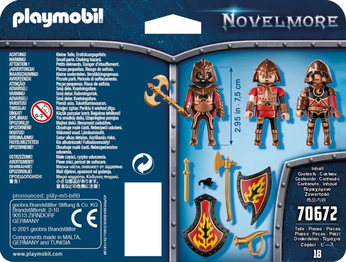 Playmobil Novelmore Burnham Raiders Set 70672 - Multicolor - afbeelding 5 van 6