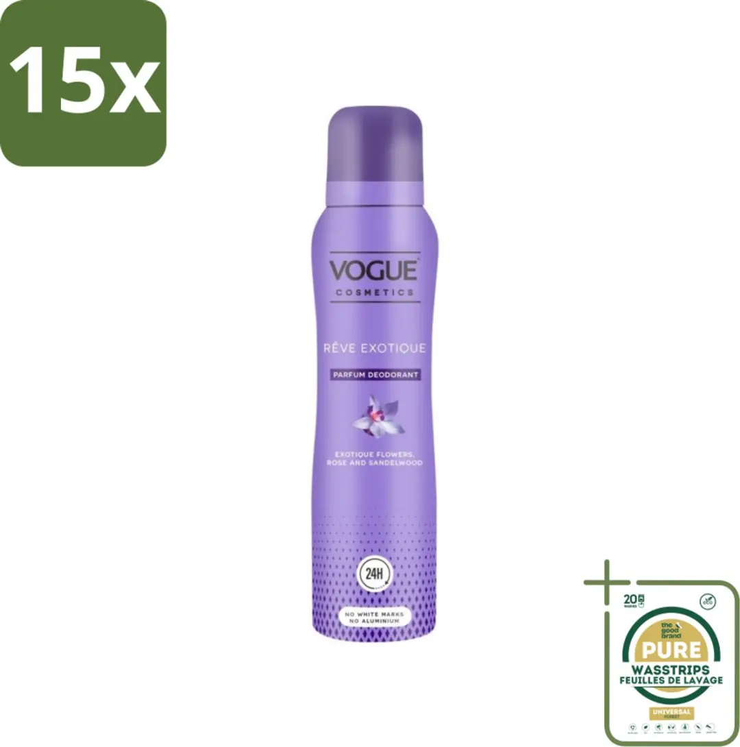 Vogue Reve Exotique Parfum Deodorant 150ml