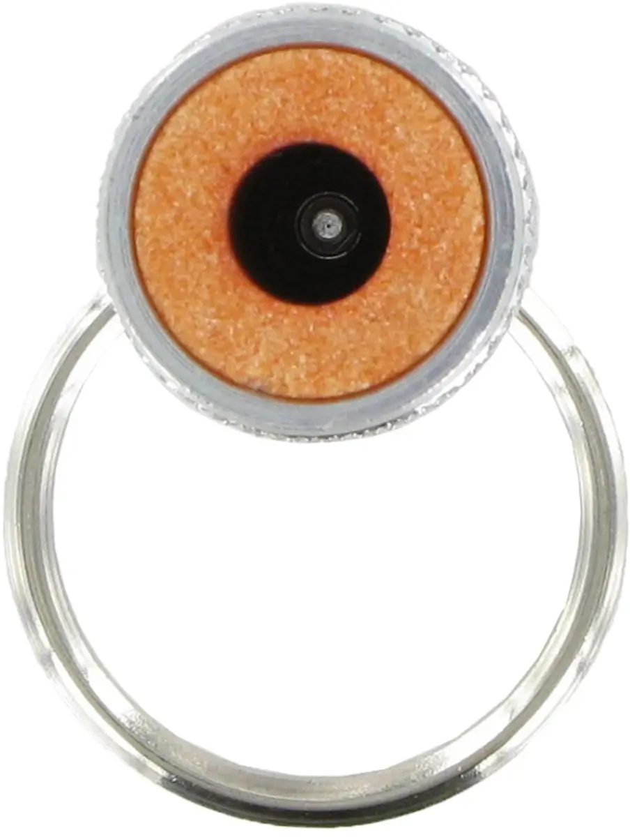 Bull's BU-58207 Aluminium Sleutelhanger Slijper - Oranje/Zilver/Zwart