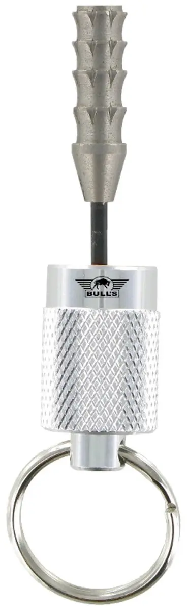 Bull's BU-58207 Aluminium Sleutelhanger Slijper - Oranje/Zilver/Zwart